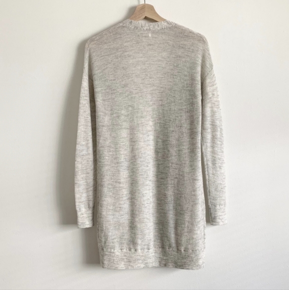 Aritzia Wilfred Aronson Grey Wool/ Mohair Cardigan - Picture 6 of 10